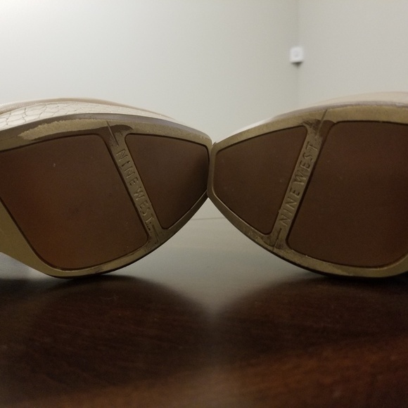 Nine West Platform Sz 10 - Picture 4 of 4